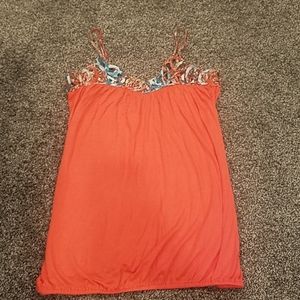 BKE tank top peach color